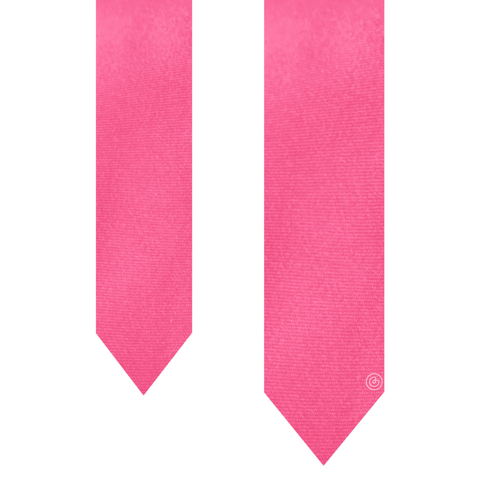 Corbata Satin · Rosa Flamingo