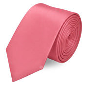 Corbata Satin · Coral