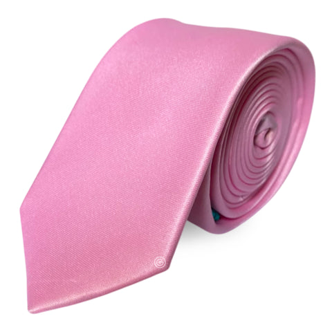 Corbata Satin · Rosa
