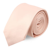 Corbata Satin · Rosa Perla