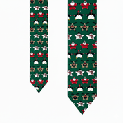 Corbata Navideña Estrellas - Color Verde Esmeralda - Edicion Limitada