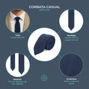 Corbata Casual · Camel