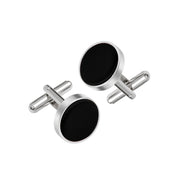 Mancuernillas Satin - Negro