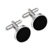 Mancuernillas Satin - Negro