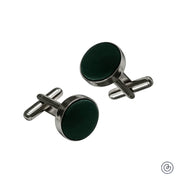 Mancuernillas Satin - Verde Botella