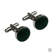 Mancuernillas Satin - Verde Botella