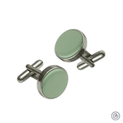 Mancuernillas Satin -  Verde