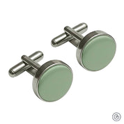 Mancuernillas Satin -  Verde