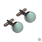 Mancuernillas Satin -  Verde Menta