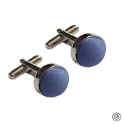 Mancuernillas Satin -  Dusty Blue