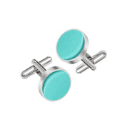 Mancuernillas Satin -  Menta