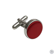 Mancuernillas Satin -  Rojo