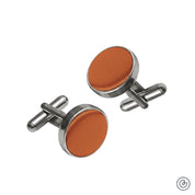 Mancuernillas Satin -  Naranja