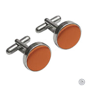 Mancuernillas Satin -  Naranja
