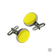 Mancuernillas Satin -  Amarillo