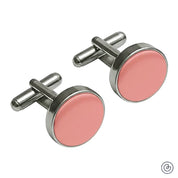 Mancuernillas Satin -  Coral