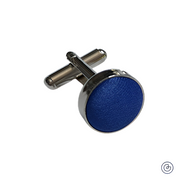Mancuernillas Satin -  Azul Rey