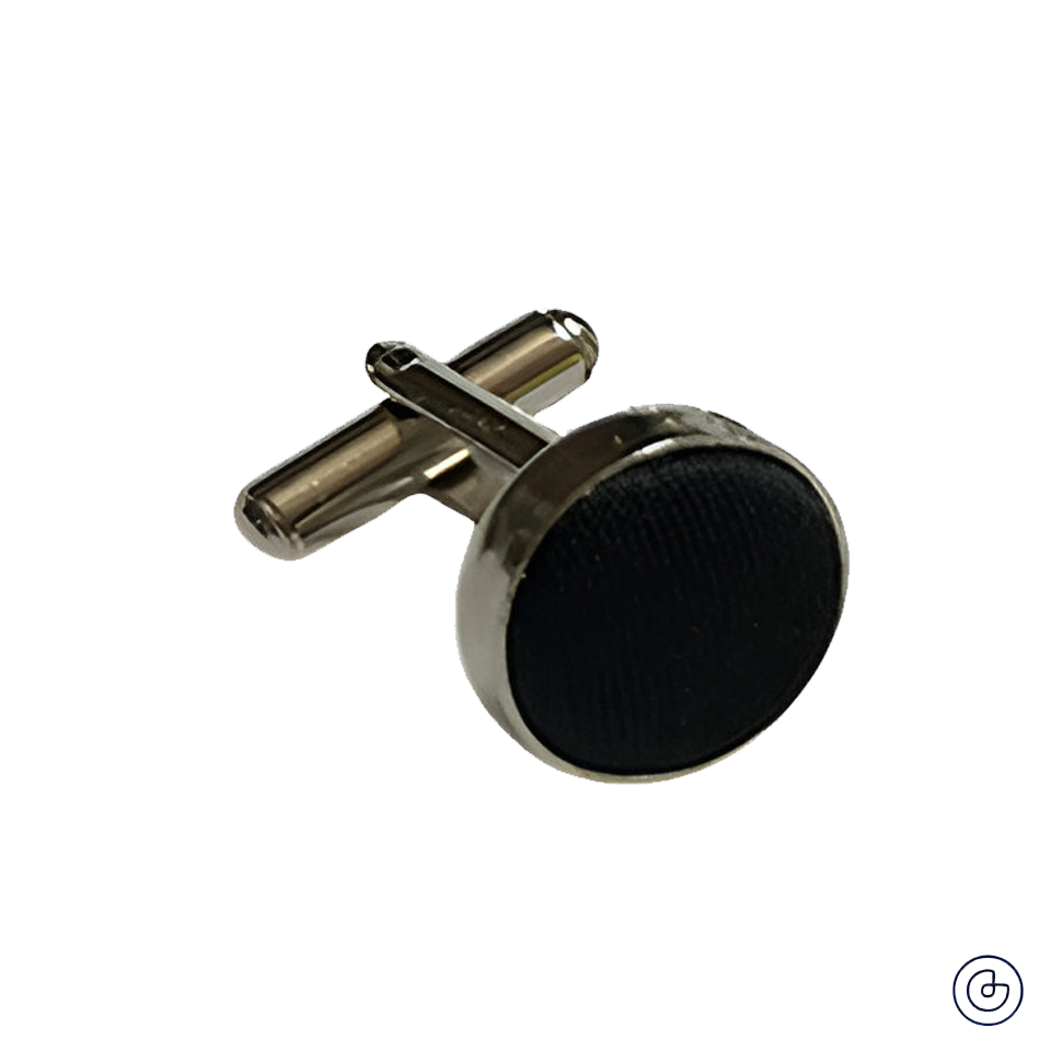 Mancuernillas Satin - Negro