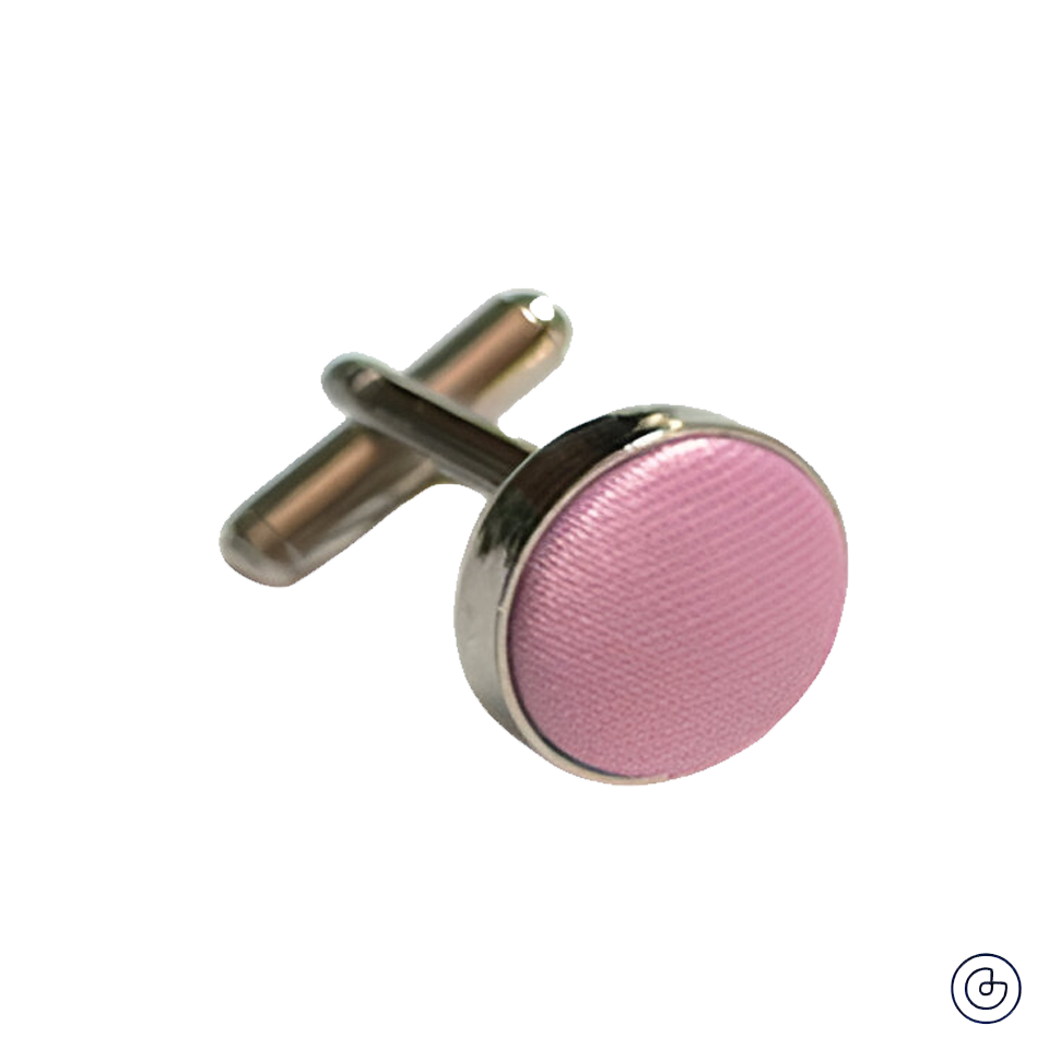 Mancuernillas Satin -  Rosa