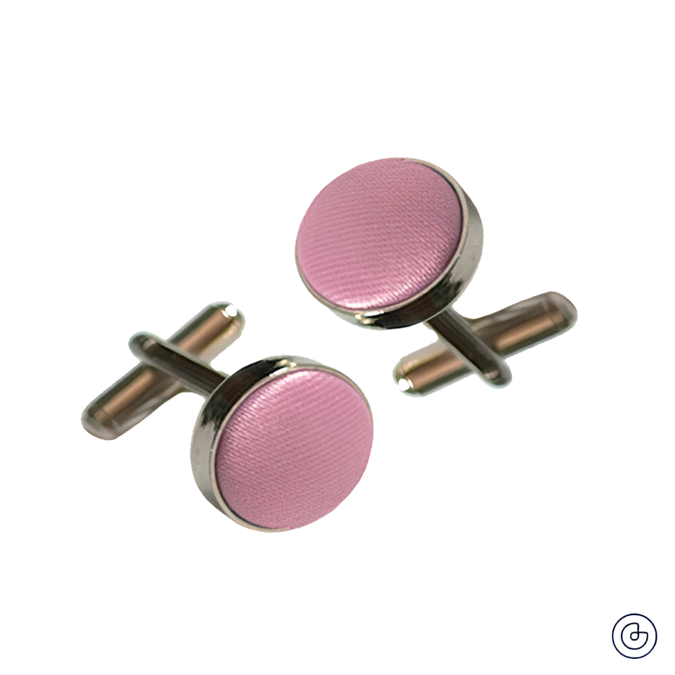 Mancuernillas Satin -  Rosa