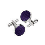 Mancuernillas Clásicas -  Morado