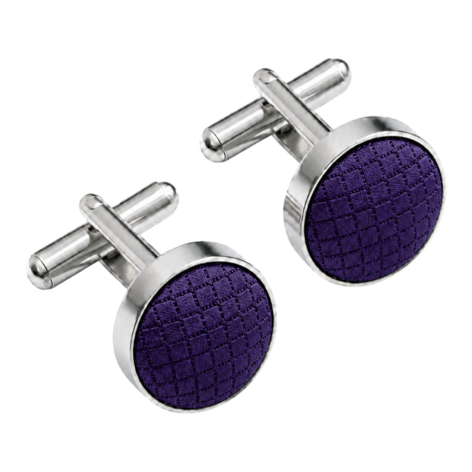 Mancuernillas Clásicas -  Morado