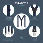 Tirantes Adulto · Morado