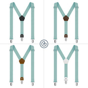 Tirantes Adulto · Azul Menta