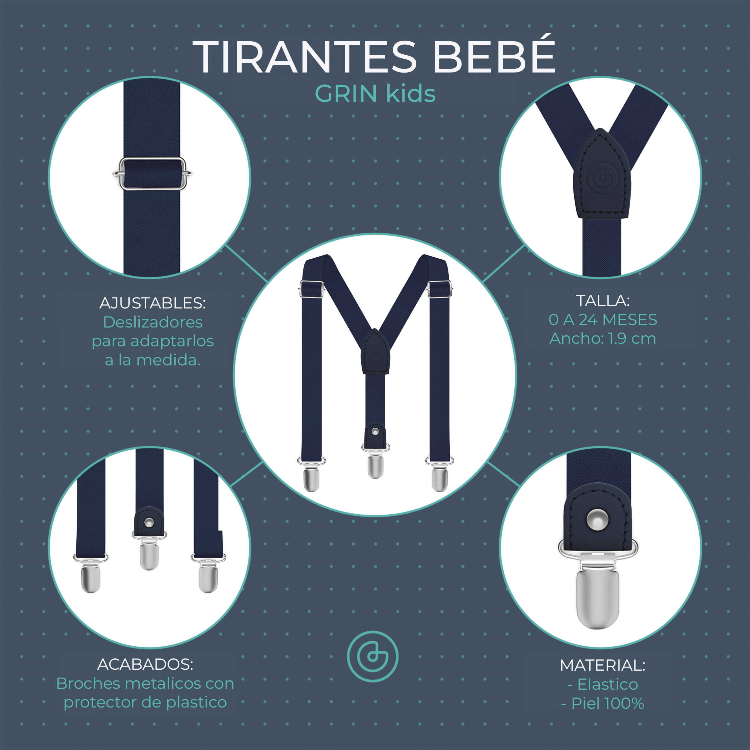 Tirantes Bebé · Naranja