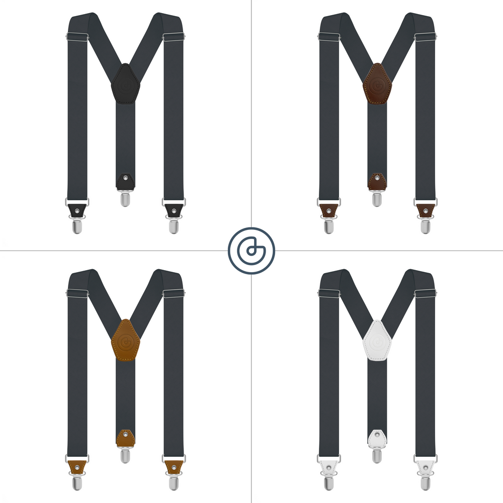Tirantes Anchos · Gris Oxford
