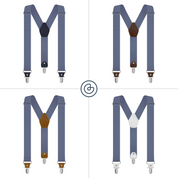 Tirantes Anchos · Dusty Blue